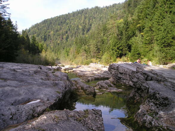 Felsenbad in Faistenau