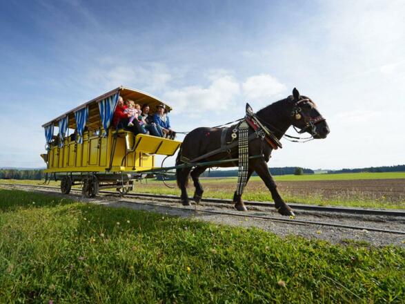 Pferdeeisenbahn in Kerschbaum