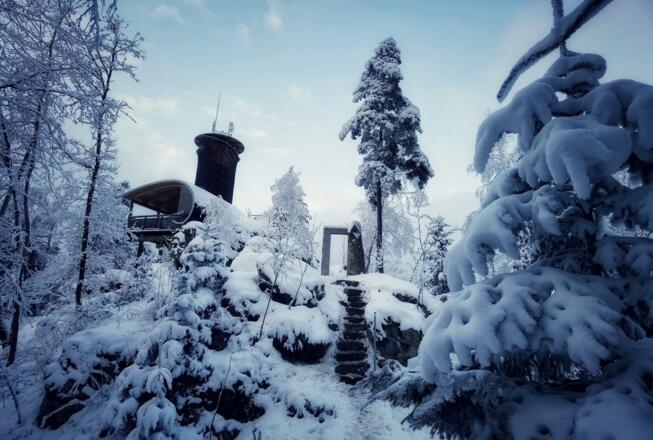 Lasberg Hohaus Buchberg (c) Franz Binder_winter