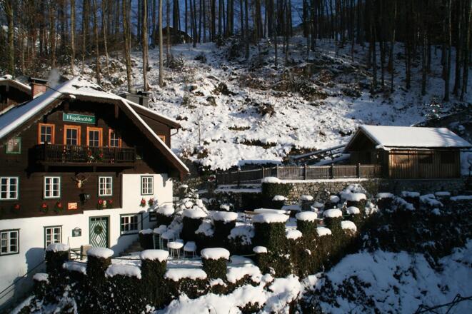Hupfmuehle im Winter