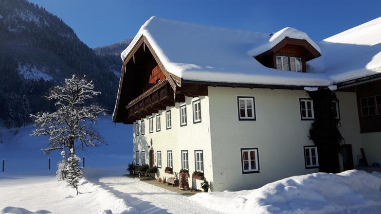 Hofansicht Winter