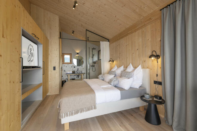 Balthasar Volcano - Zimmer 3 Bett und Bad