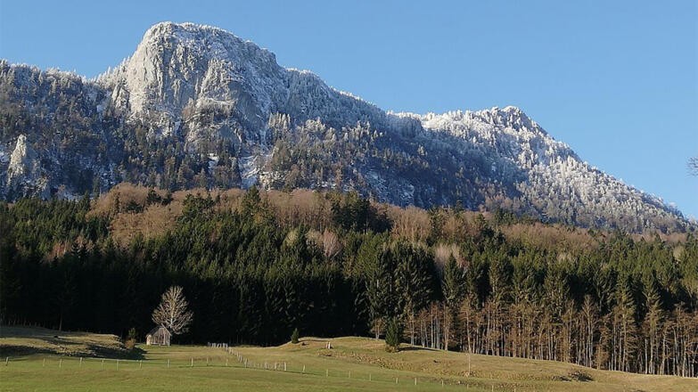 Blick auf die Berge