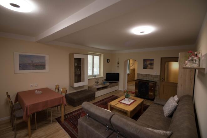 Bergland Fewo 4 Wohnzimmer