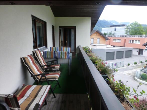 Balkon Sicht n. Osten