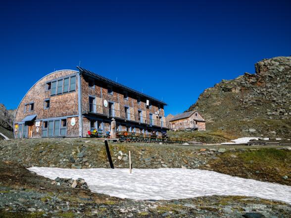 Stützpunkt Stüdlhütte.