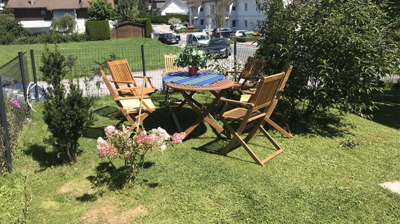 Sitzplatz im Garten