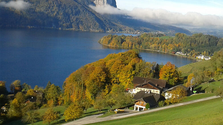 Blick auf das Haus