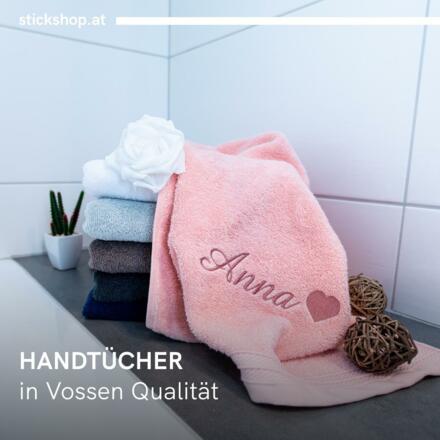 Bestickte Handtücher