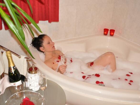 Whirlpool im Badezimmer