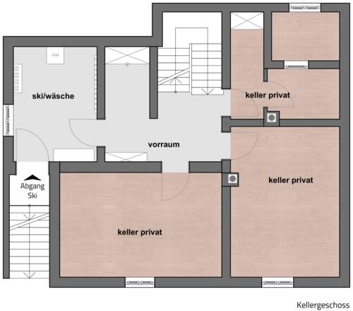 Grundriss Keller