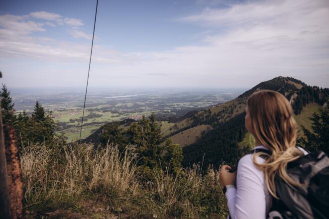 Blick auf den Chiemsee
