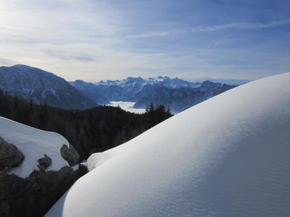 Schneeschuh- bzw. Skitour - Hütteneck in Bad Goisern am Hallstättersee