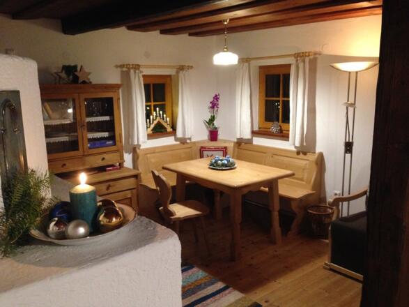 Essbereich des Ferienhauses