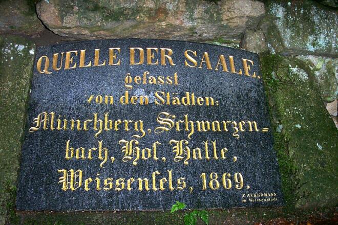 Quellstein bei Zell