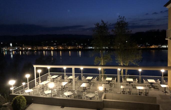 Gastgarten-Panoramaterrasse