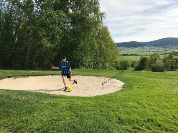 Footgolf spielen