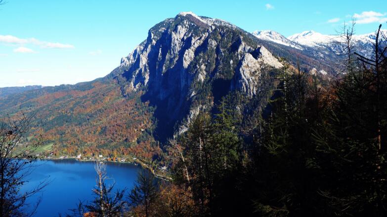 Mahdlschneid mit Schoberstein (1037m), Mahdlgupf und Brennerin 1602m