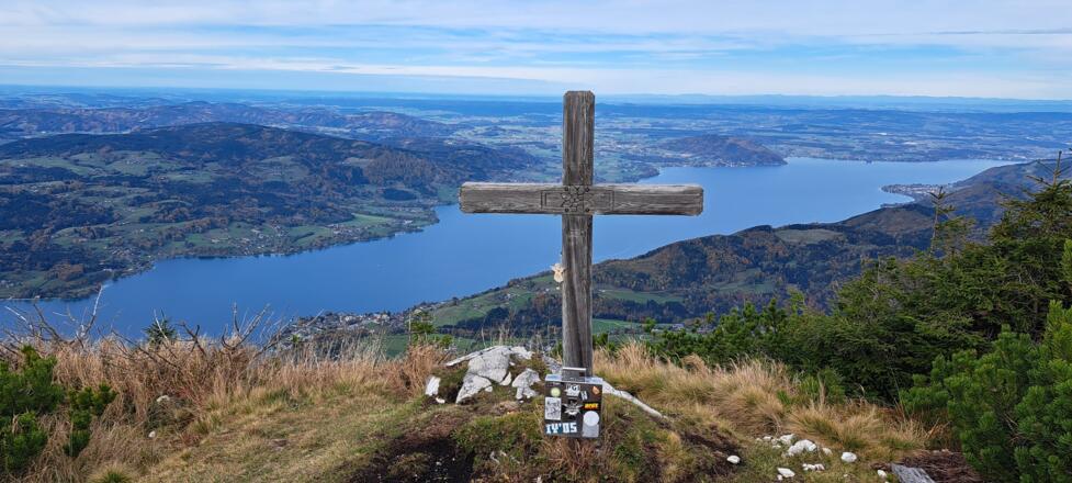 Gipfel Brennerin, Attersee