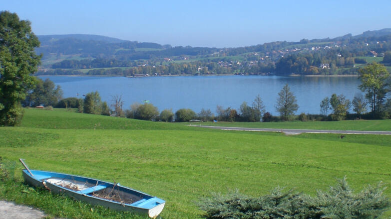 Ausblick von der Ferienwohnung Seeblick