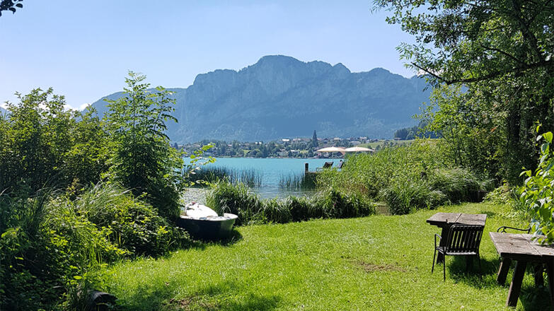 Ausblick auf den See