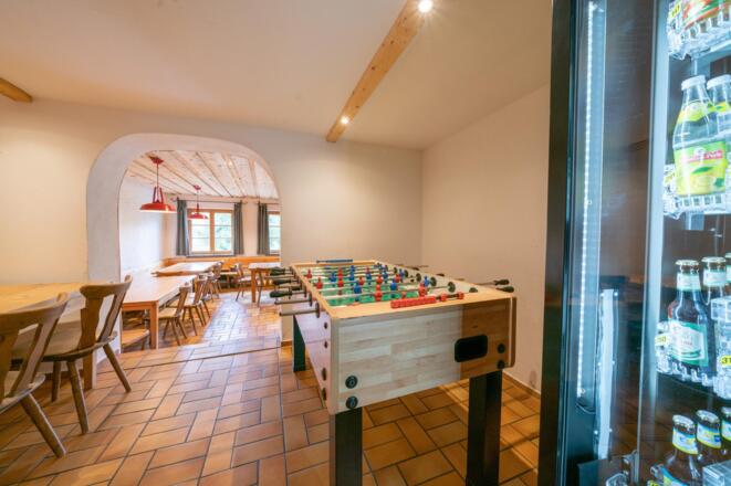 Tischkicker / Getränkeautomat/ Aufenthaltsraum