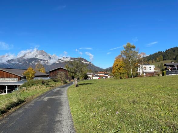 Wunderschön ist die Fahrt  vom Pillerseetal über die Sonnseite nach St. Johann i. T.
