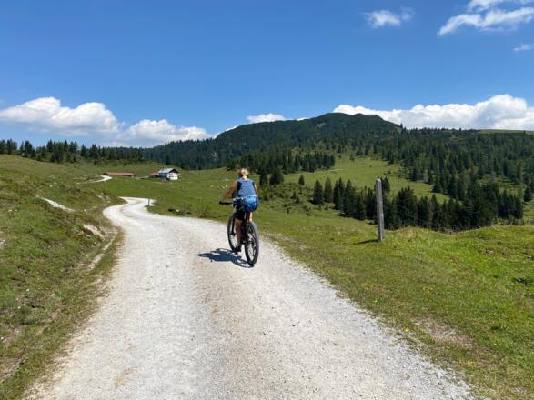 Die Heisenalm ist erreicht.