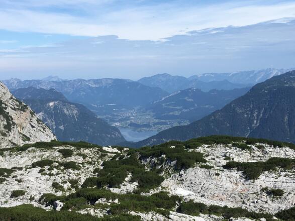 Blick zum Hallstättersee