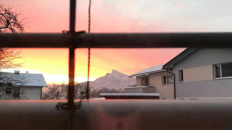 Ferienhaus am Mondsee - Winter