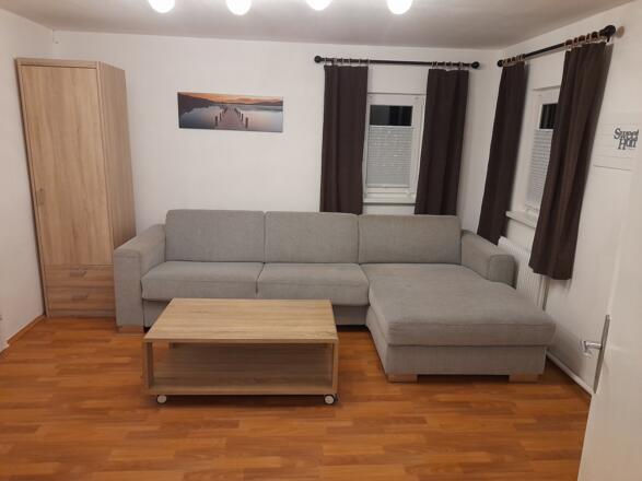 Wohnzimmer Sitzecke - Ferienwohnung Doris