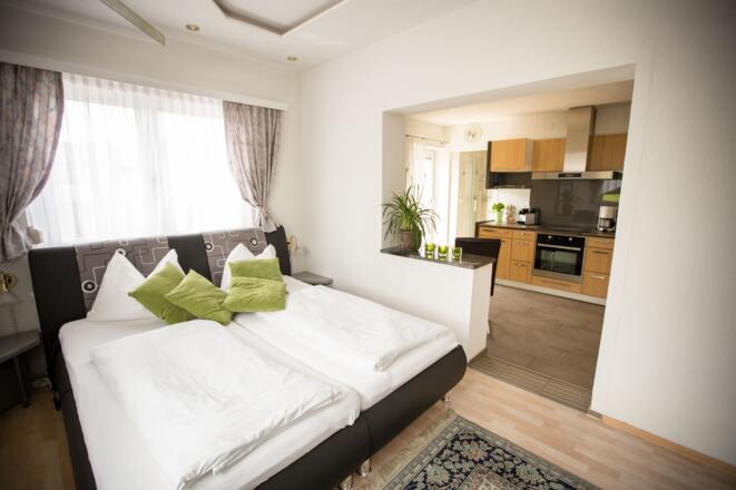 Fewo 1 de luxe mit Balkon - Pension Knoll **** Schörfling am Attersee