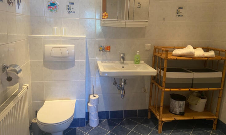 Ferienwohnung Badezimmer