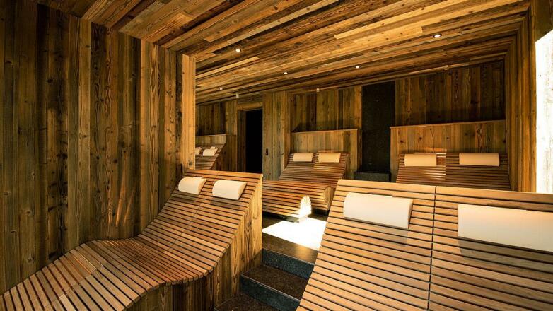 Innenraum Sauna
