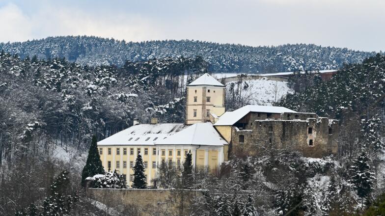Schloss Riedegg im Winter