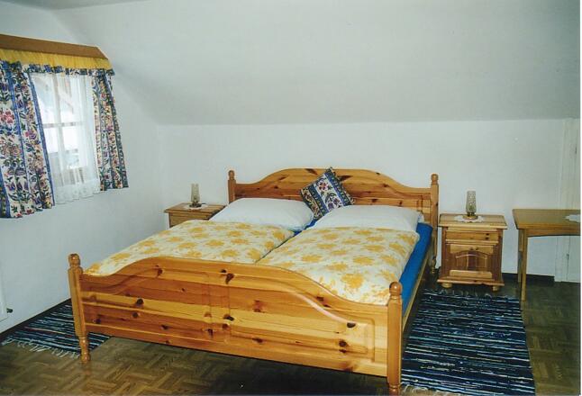 Schlafzimmer des Haus Trausner in Hallstatt