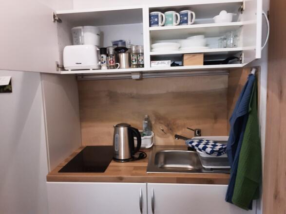 Apartment Bergidylle, Kochecke