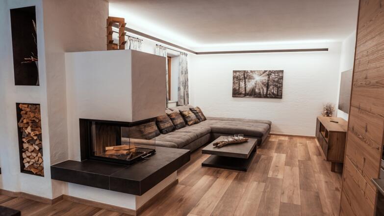 Wohnzimmer im Erdgeschoss