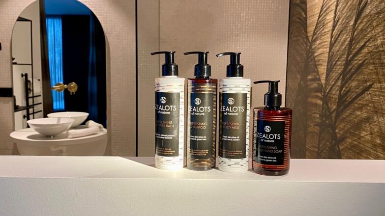 beautyprodukte in der orange lounge