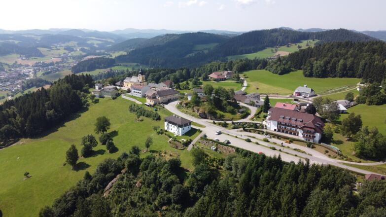 Luftaufnahme Gästehaus Neubauer