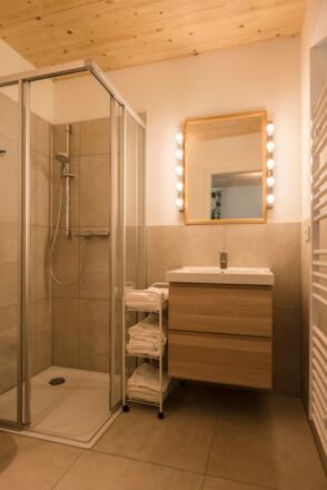 Badezimmer The Green Lodge