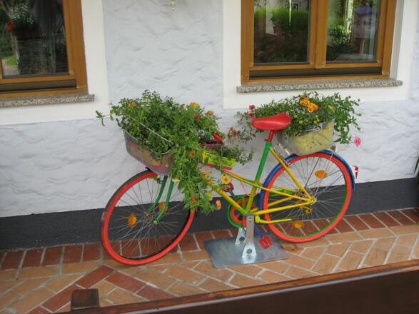 Blumenfahrrad