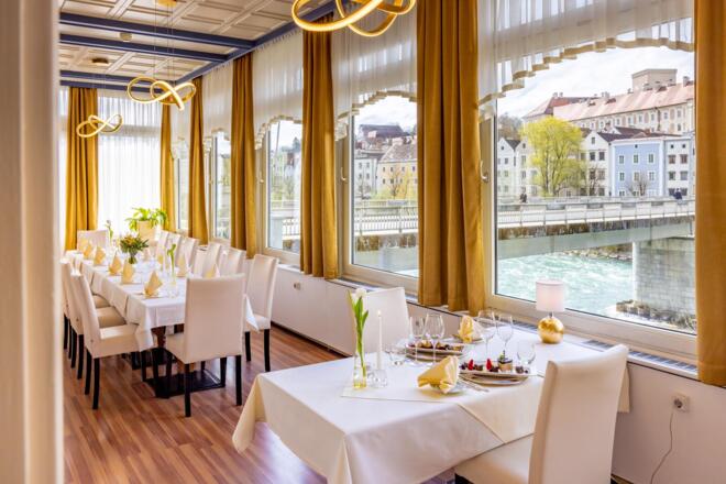 Restaurant mit Ausblick