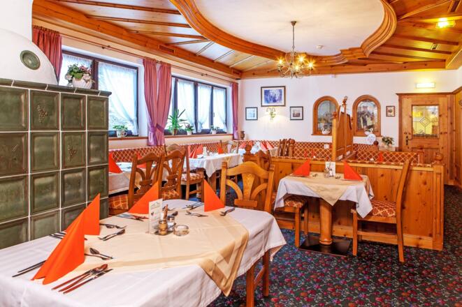 Restaurant und Frühstücksraum