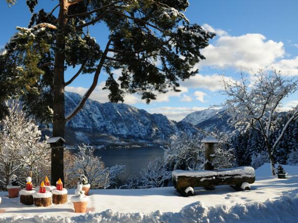 Badestrand am Attersee