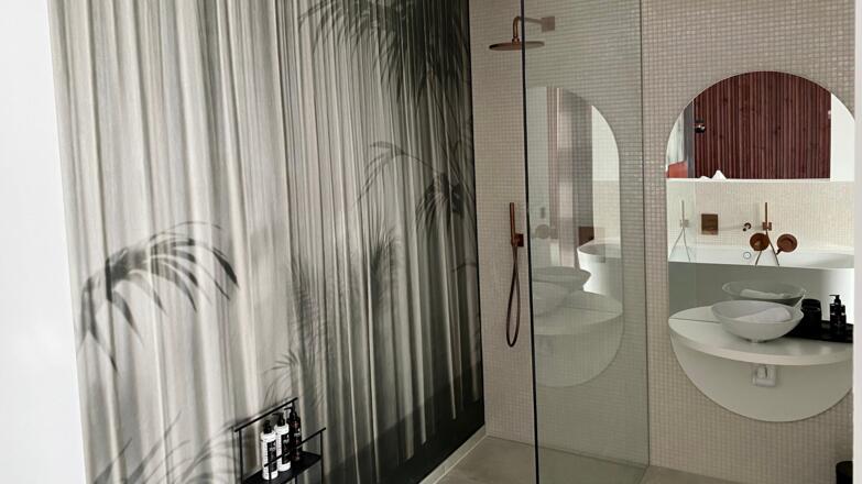 Badeoase in der Orange lounge in Weyregg am Attersee