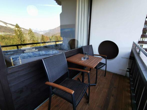 Balkon der Ferienwohnung Margareta