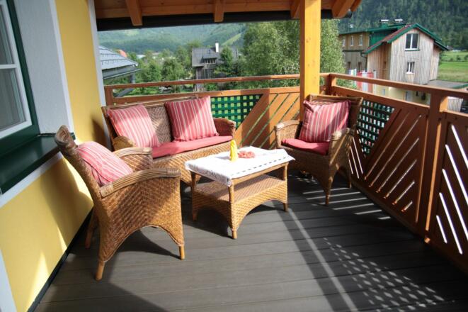 Balkon im Loft