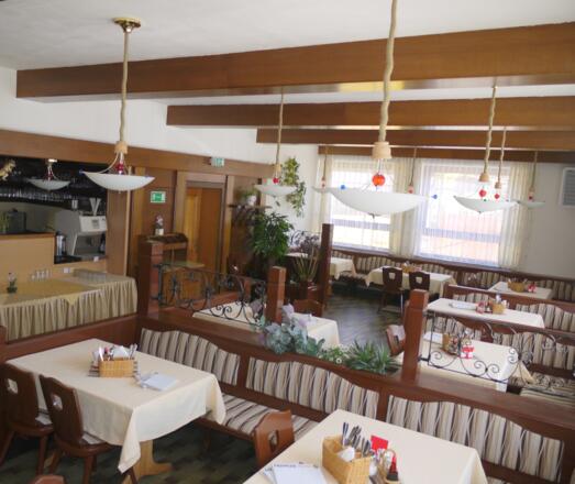Gaststube im Gasthof Bergfried