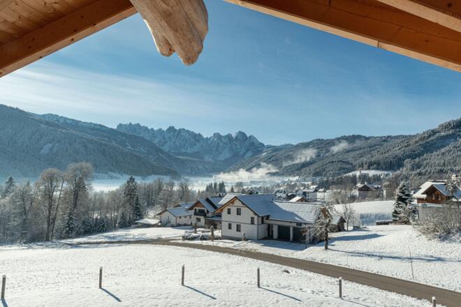 Ausblick auf den Gosaukamm